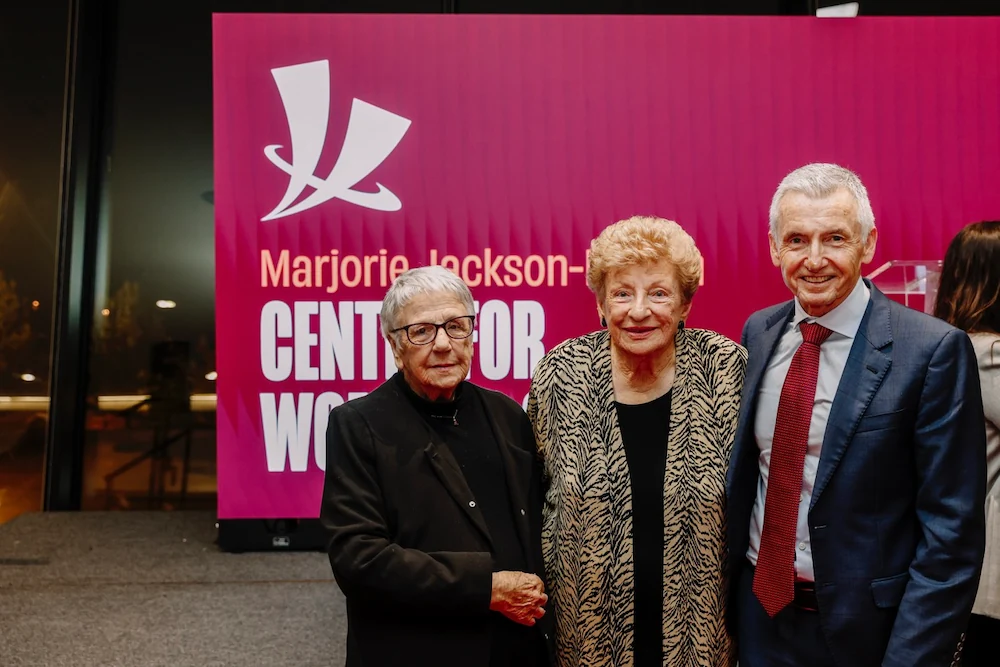 Centre opening ceremony for the Majorie Jackson-Nelson Centre for Womens Sport